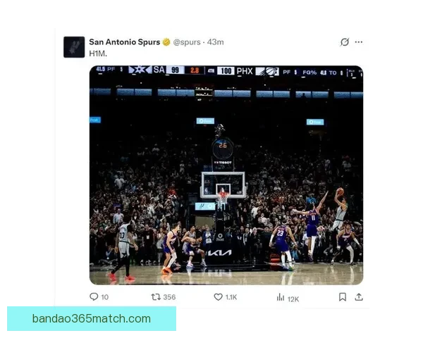 文班亚马季后赛首战期待马刺主场爆满相信现场氛围超乎预期